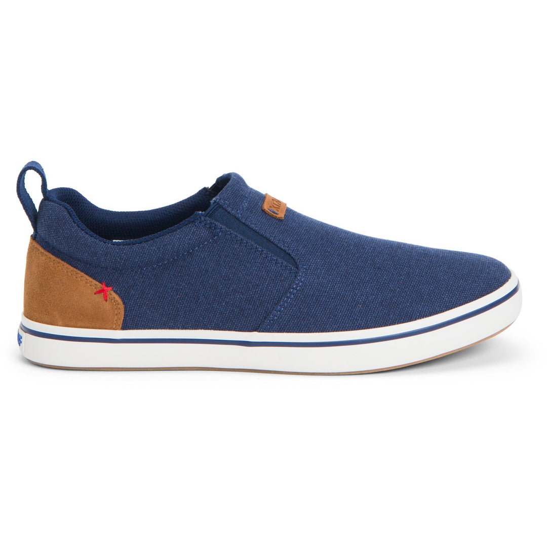 Xtratuf Sharkbyte Canvas Deck Shoe NAVY 7.5