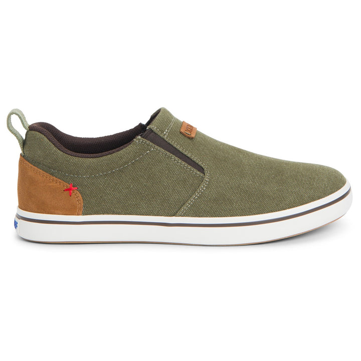 Xtratuf Sharkbyte Canvas Deck Shoe TAUPE 7.5