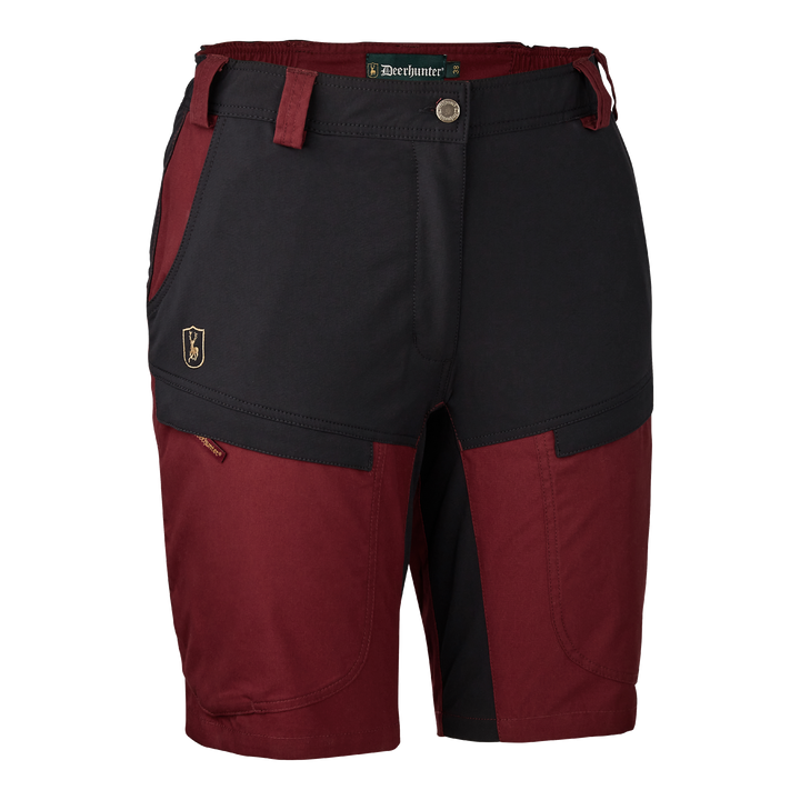 Deerhunter Lady Ann Shorts Oxblood Red 36