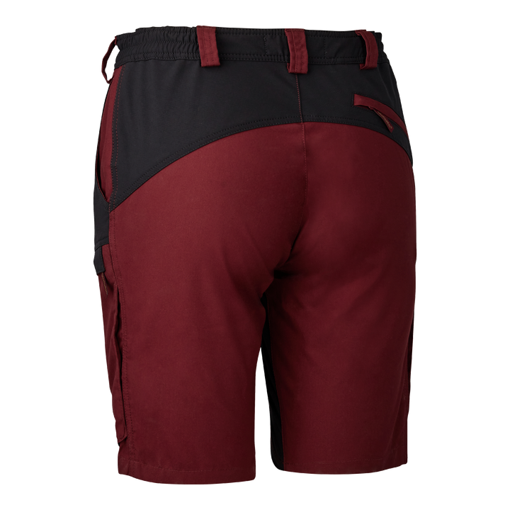 Deerhunter Lady Ann Shorts Oxblood Red 36