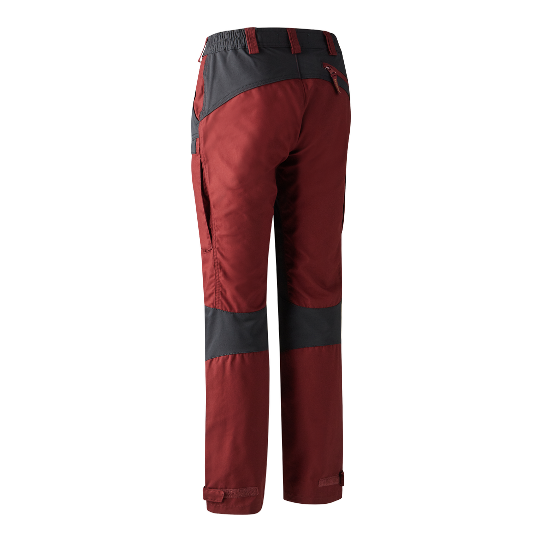 Deerhunter Lady Ann Trousers Oxblood Red 36