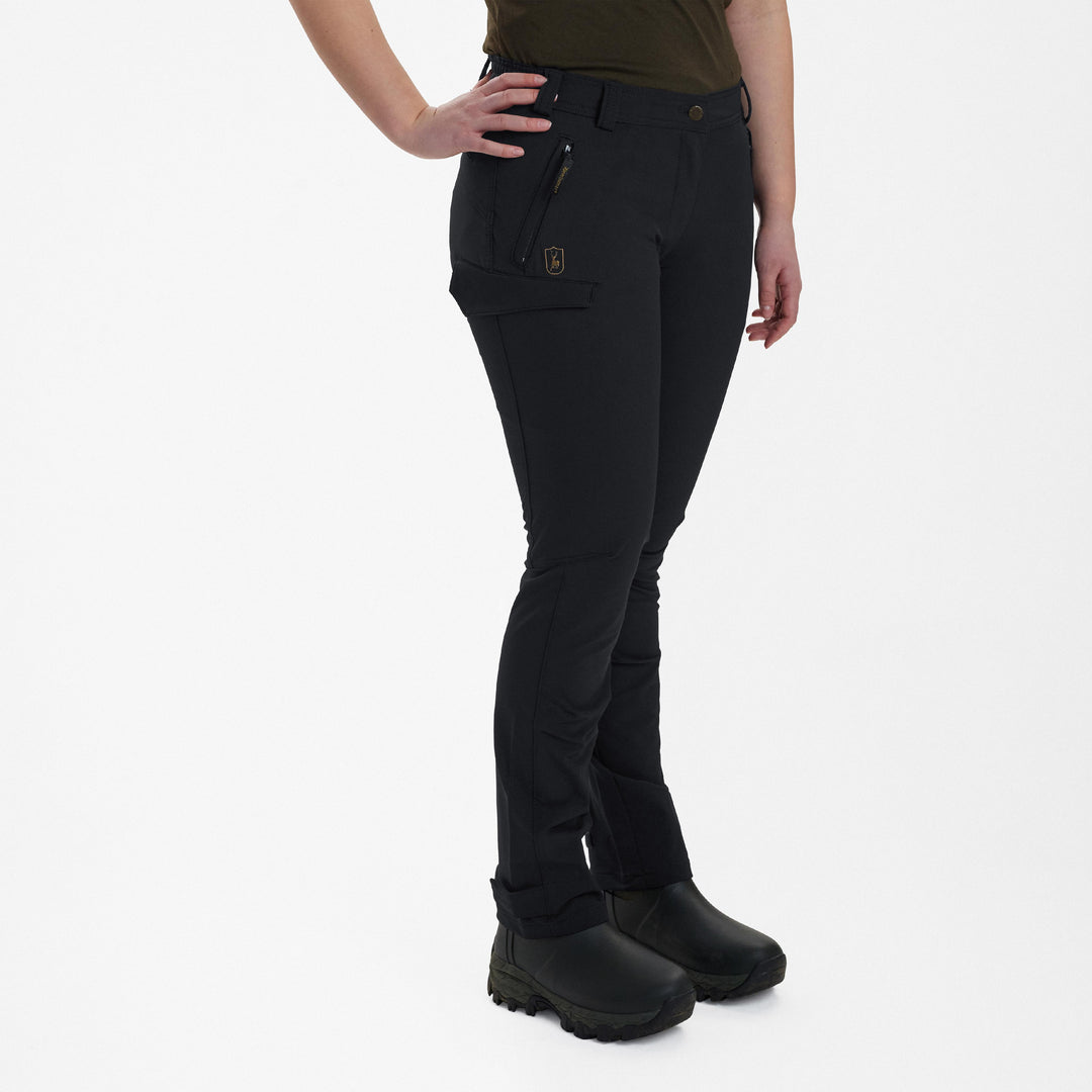 Deerhunter Lady Ann Full Stretch Trousers Black 36