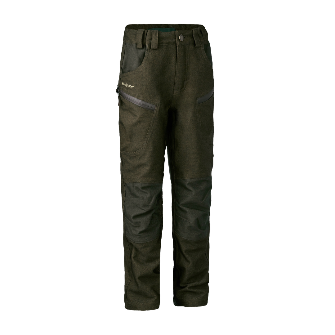 Deerhunter Youth Chasse Trousers Olive Night melange 116