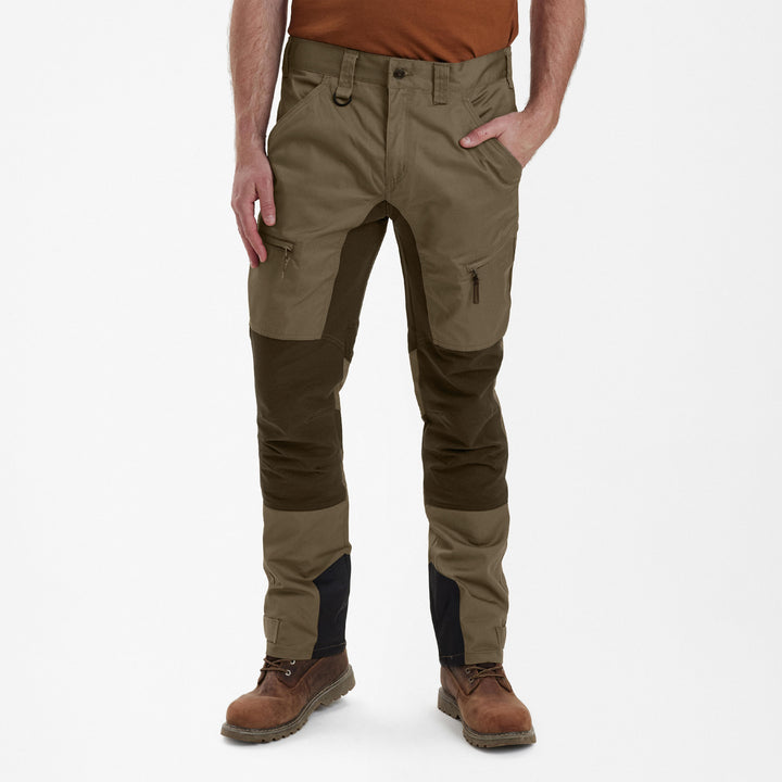 Deerhunter Rogaland Stretch Trousers with contrast Driftwood 48