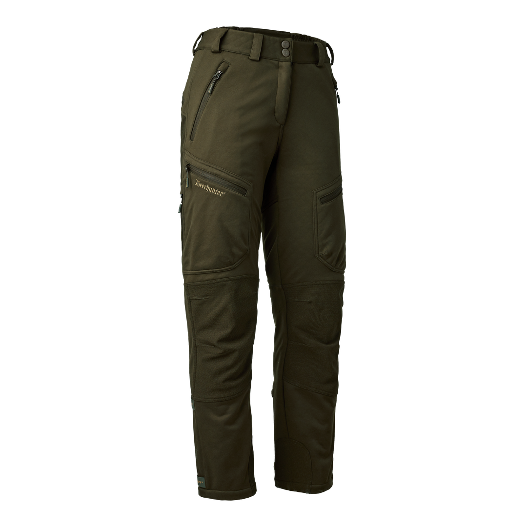 Deerhunter Lady Excape Softshell Trousers Art Green 36