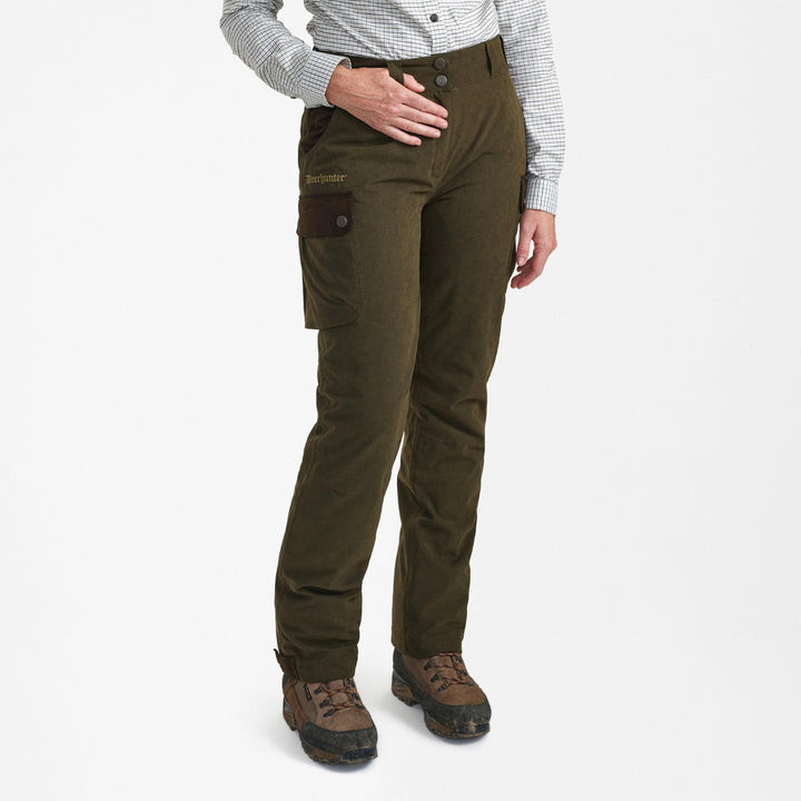 Deerhunter Lady Eagle Trousers Tarmac Green 36