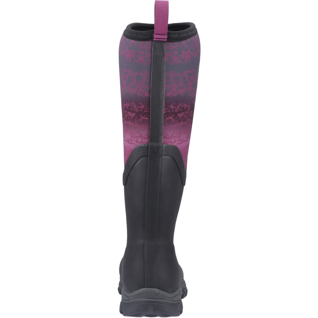 Muck Boots Arctic Sport II Tall Wellington Black Magenta Fade 3