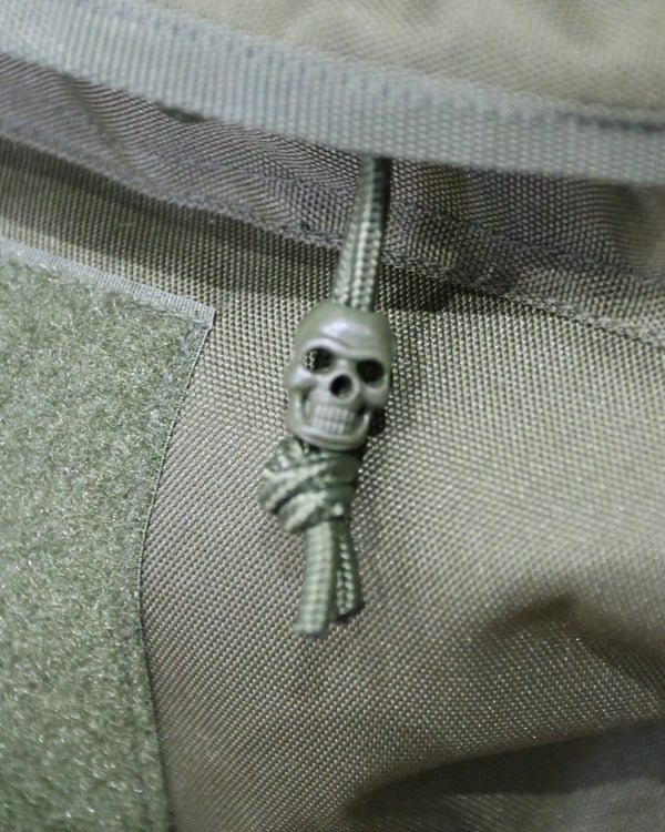 Kombat UK Skull Cord Stoppers - Olive Green