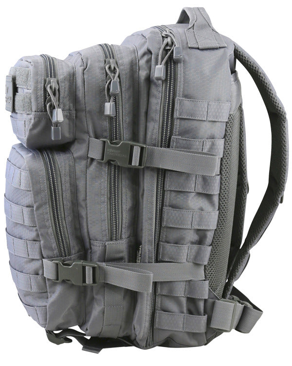 Kombat UK Hex - Stop Small Molle Assault Pack- Gun Metal Grey