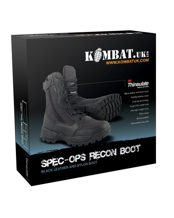 Kombat UK Spec-Ops Recon Boot - Black