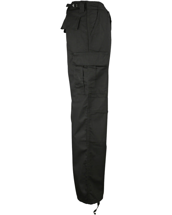 Kombat UK M65 BDU Ripstop Trousers - Black