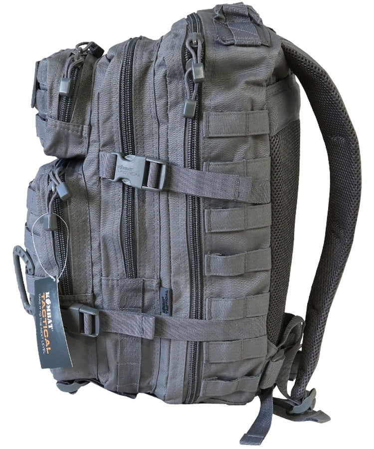 Kombat UK Small Molle Assault Pack 28 Litre - Gunmetal Grey