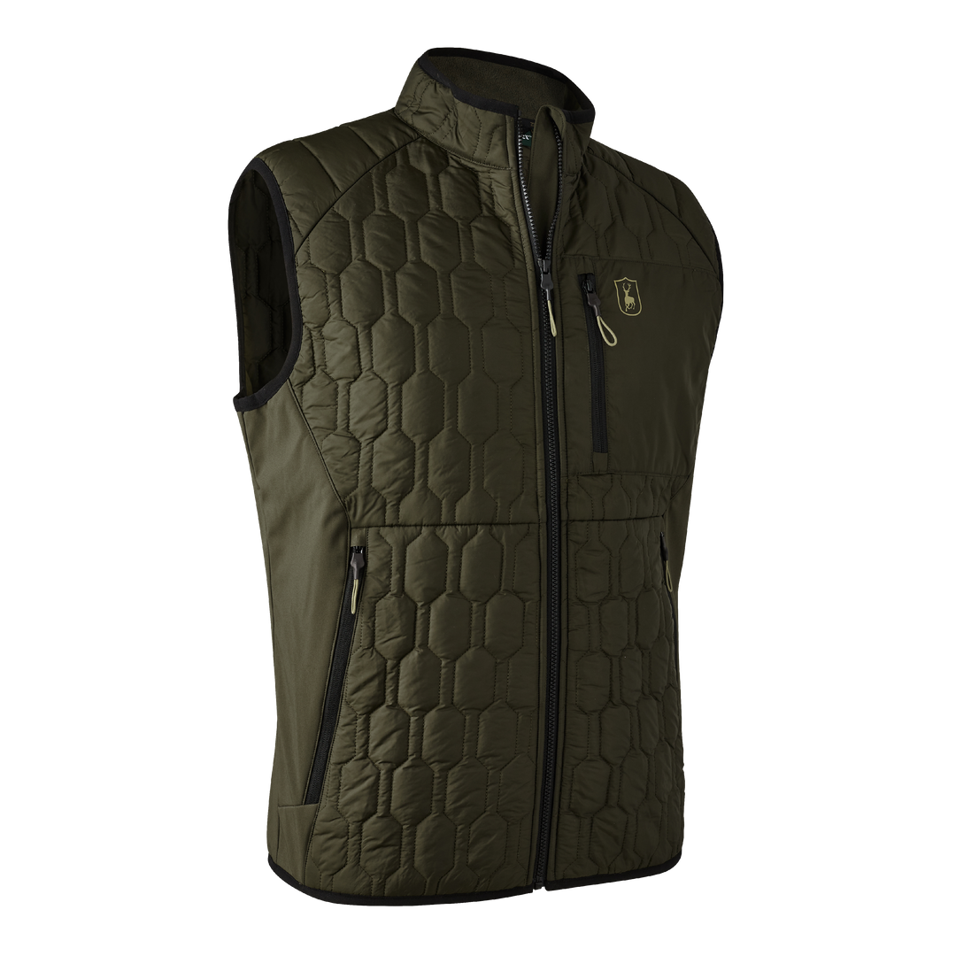 Deerhunter Mossdale Quilted Waistcoat Forest Green 2XL