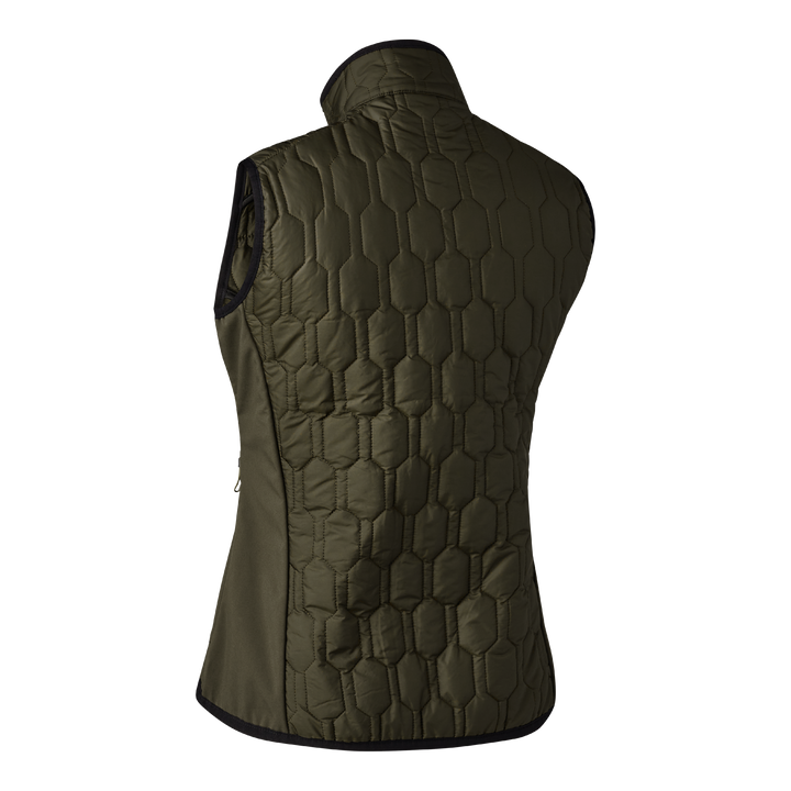 Deerhunter Lady Mossdale Quilted Waistcoat Forest Green 36