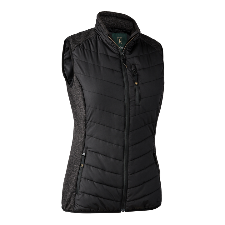 Deerhunter Lady Caroline Padded Waistcoat Black 36