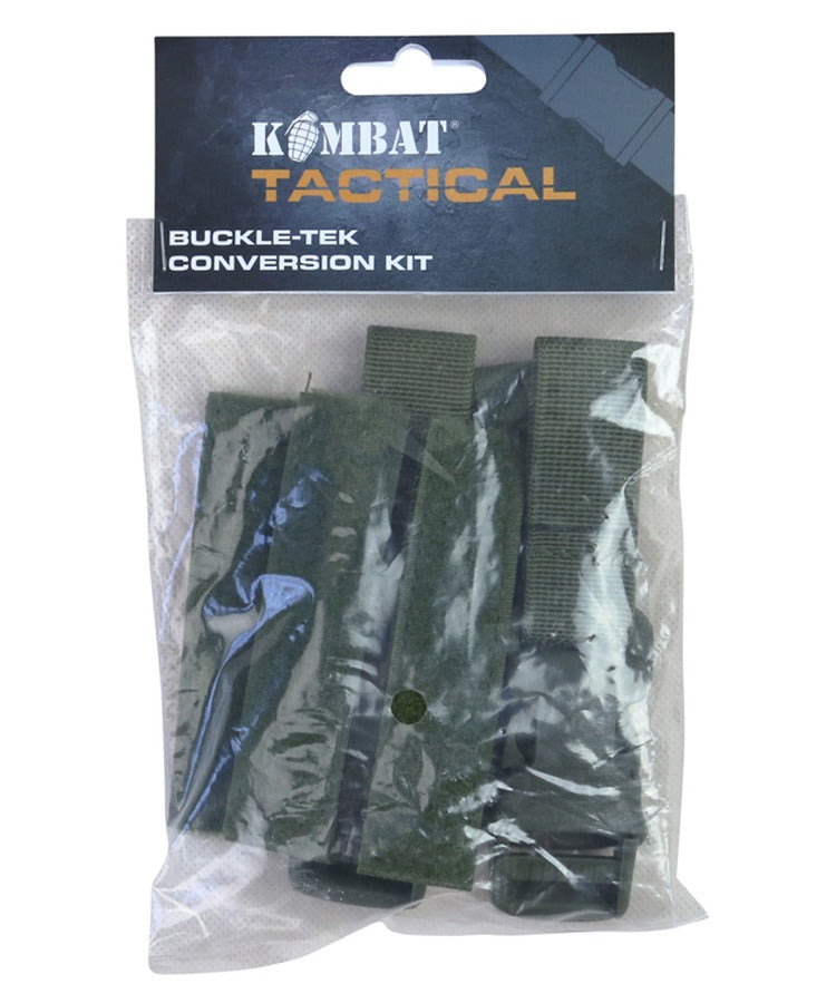 Kombat UK Buckle-Tek Conversion Kit - Olive Green