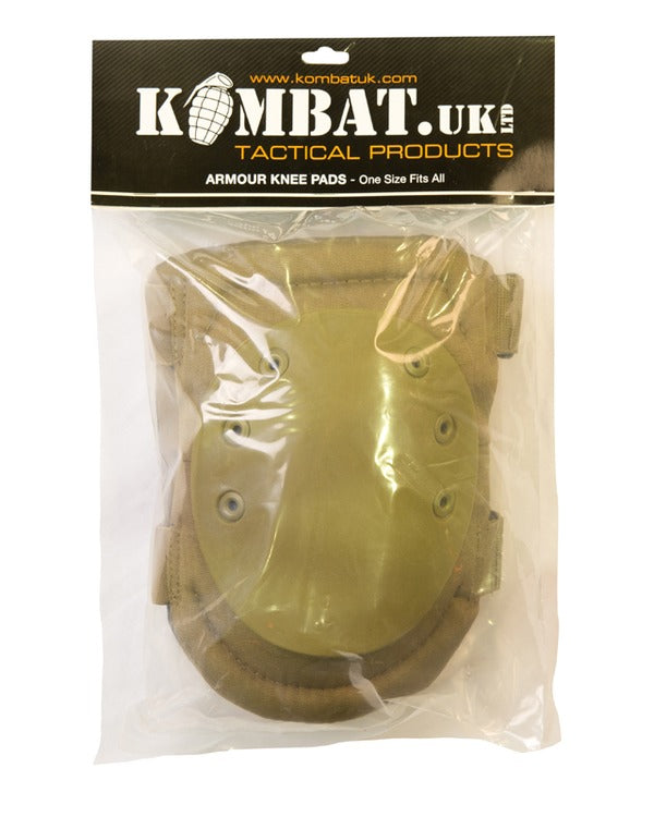 Kombat UK Armour Knee Pads - Coyote