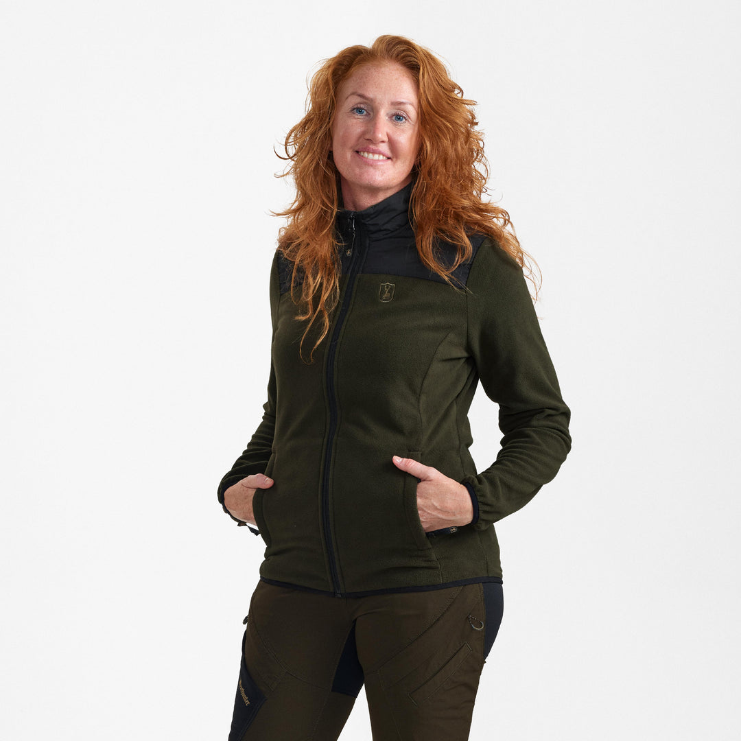 Deerhunter Lady Northward Fleece Jacket Rifle Green 34