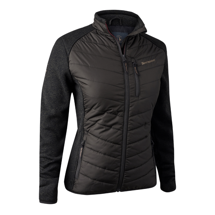 Deerhunter Lady Caroline Padded Jacket Brown Leaf 36