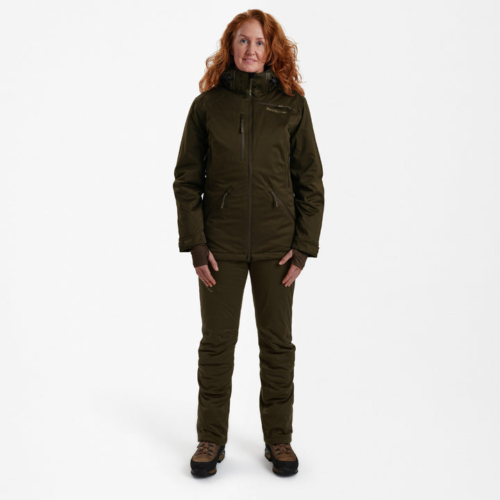 Deerhunter Lady Excape Winter Jacket Art Green 36