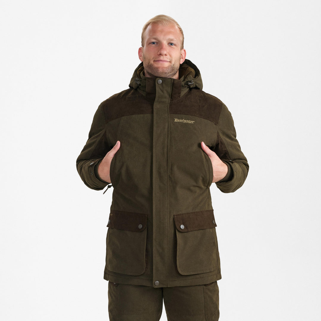 Deerhunter Eagle Winter Jacket Tarmac Green 46