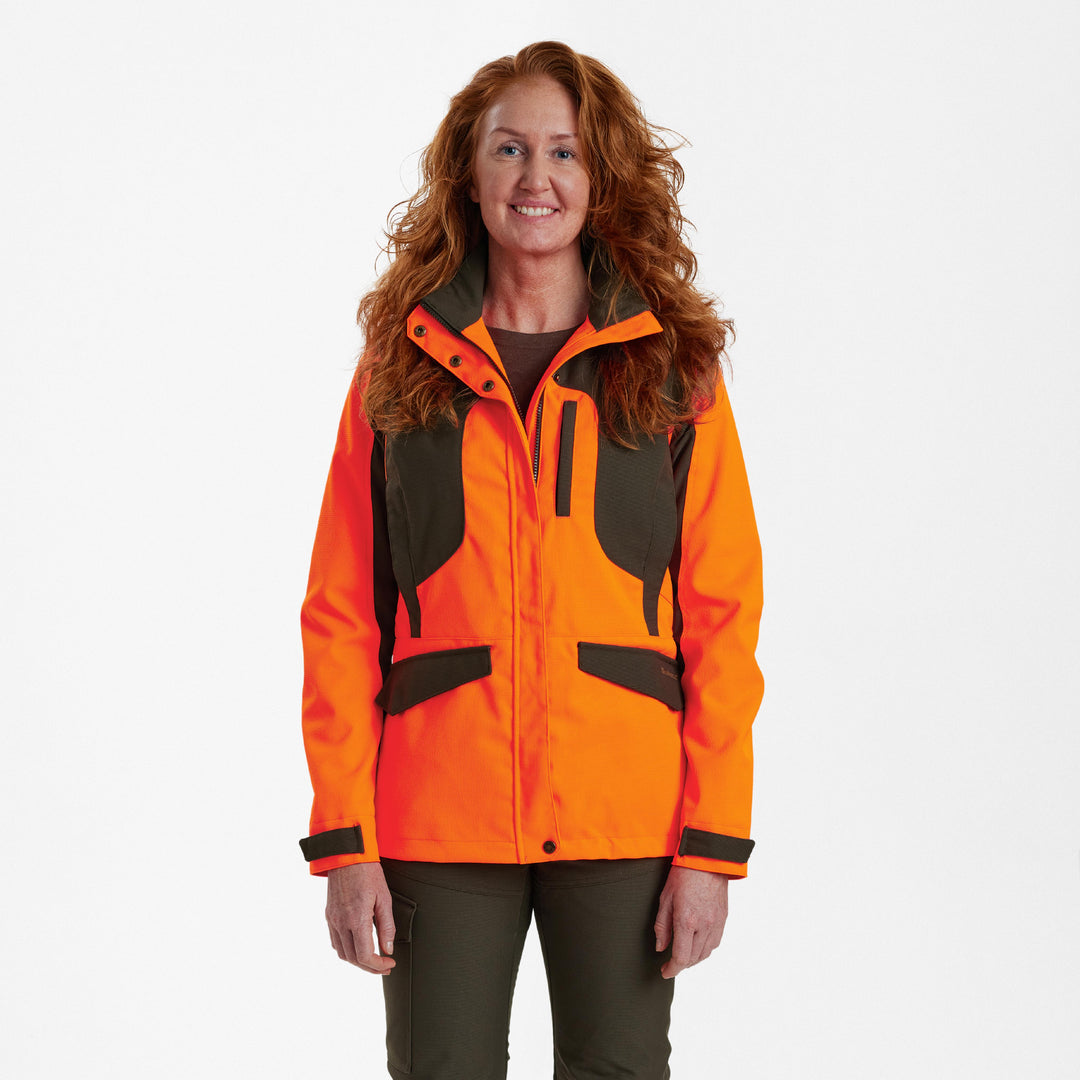 Deerhunter Lady Ann Extreme Jacket with membrane Orange 36