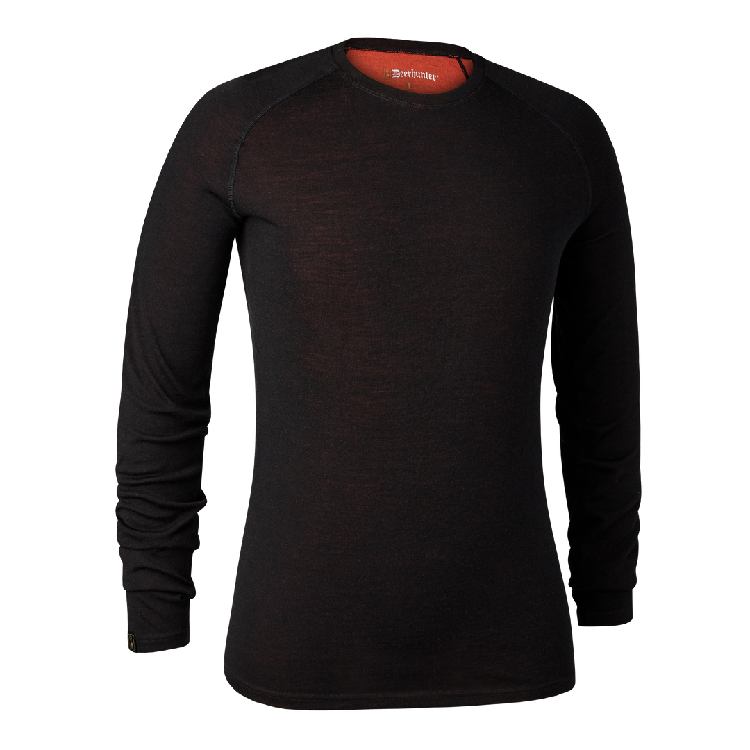 Deerhunter Quinn Merino Undershirt Black Oak 2XL