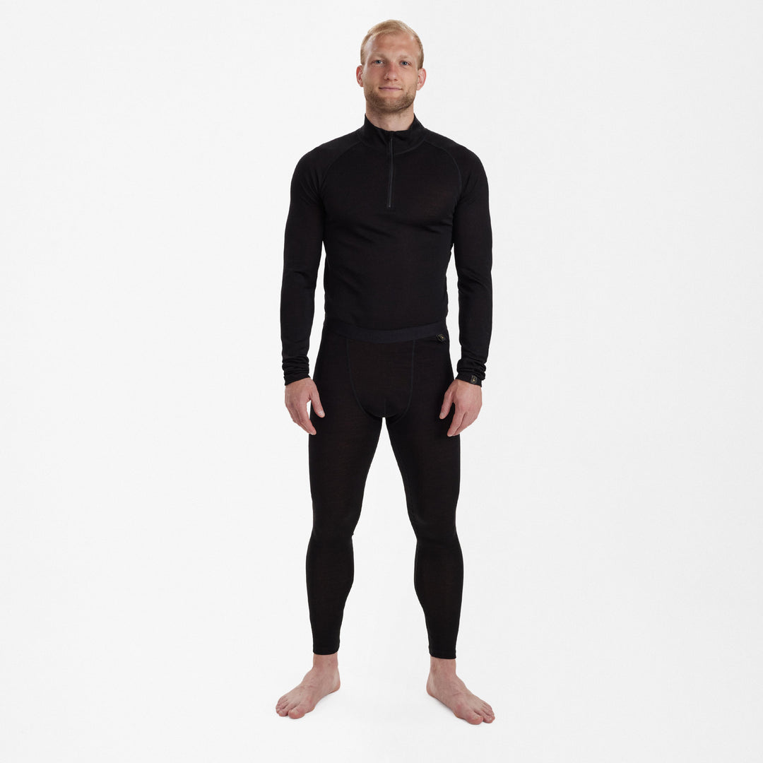 Deerhunter Quinn Merino Long Johns Black Oak 2XL