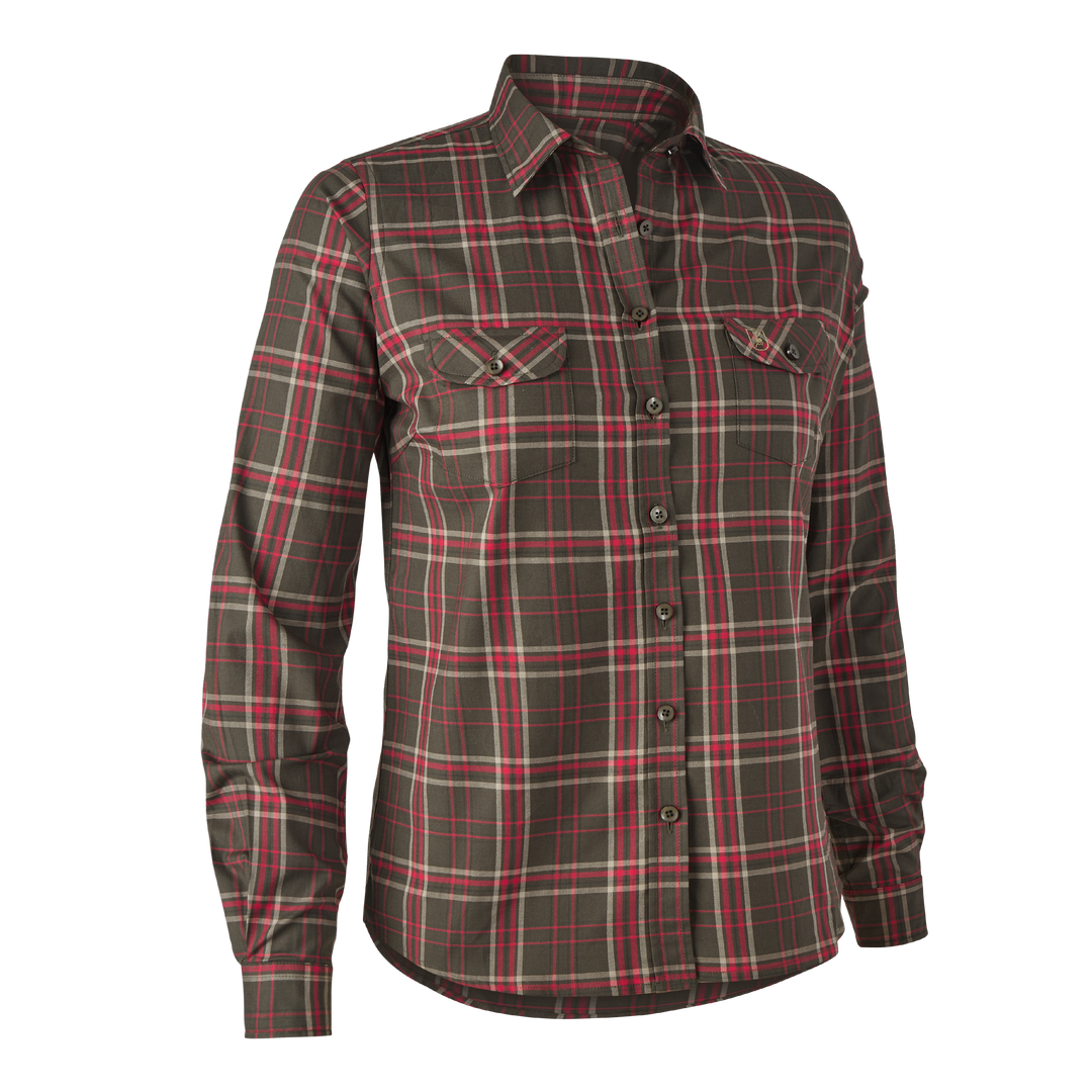 Deerhunter Lady Elena Shirt Green Check 36