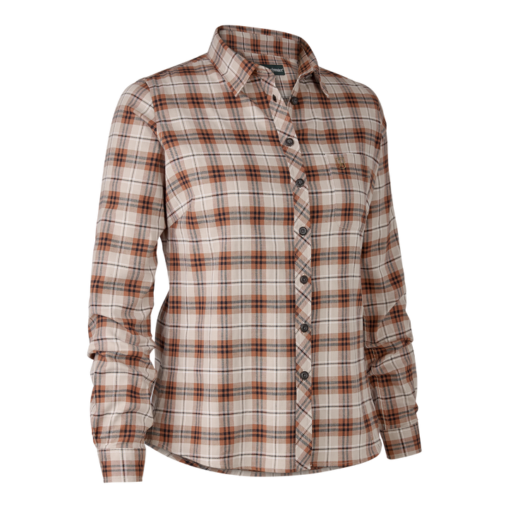 Deerhunter Lady Louisa Shirt Orange Check 36