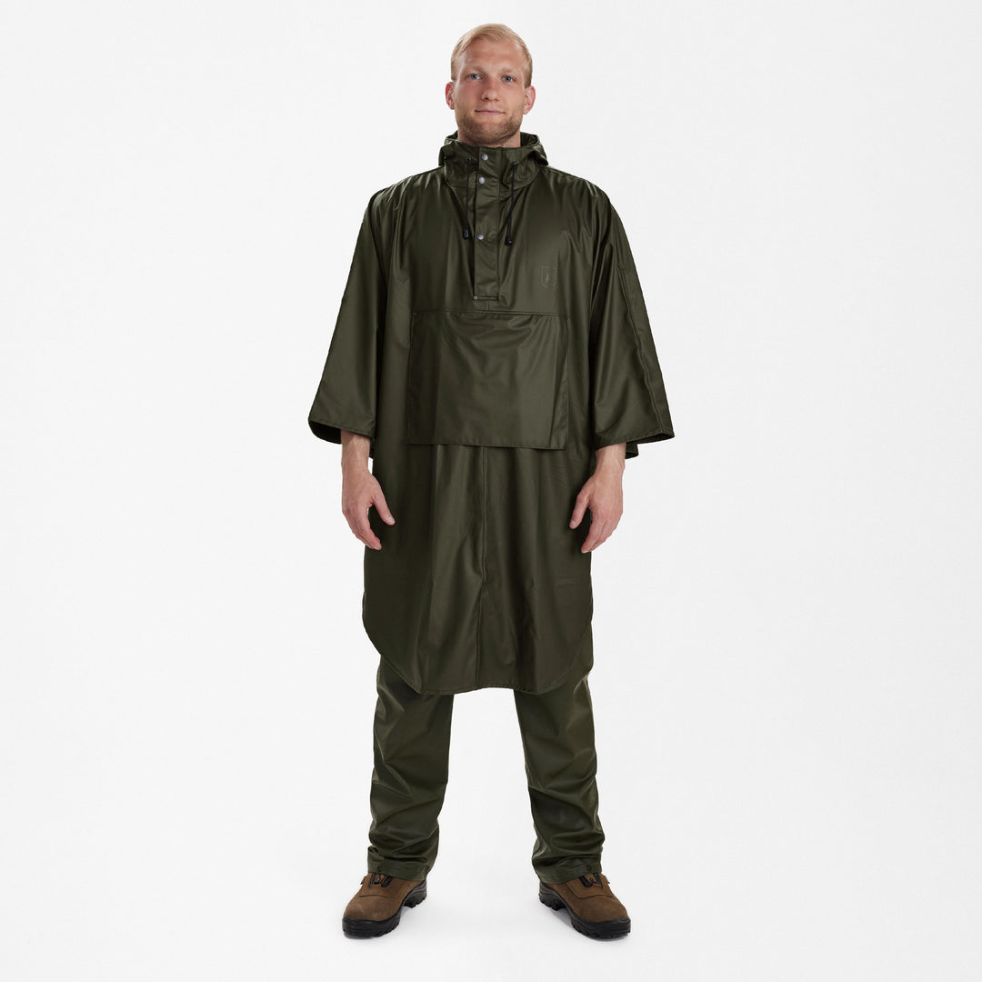 Deerhunter Hurricane Rain Poncho Art Green 2XL/3XL/4X