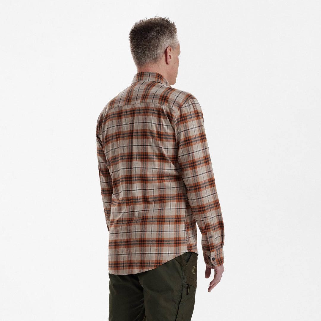 Deerhunter Louis Shirt Orange Check 39/40