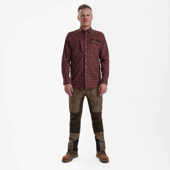 Deerhunter Victor Shirt Brown Check 39/40