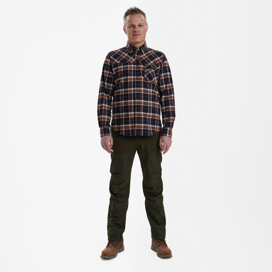 Deerhunter Landon Shirt Blue Check 37/38