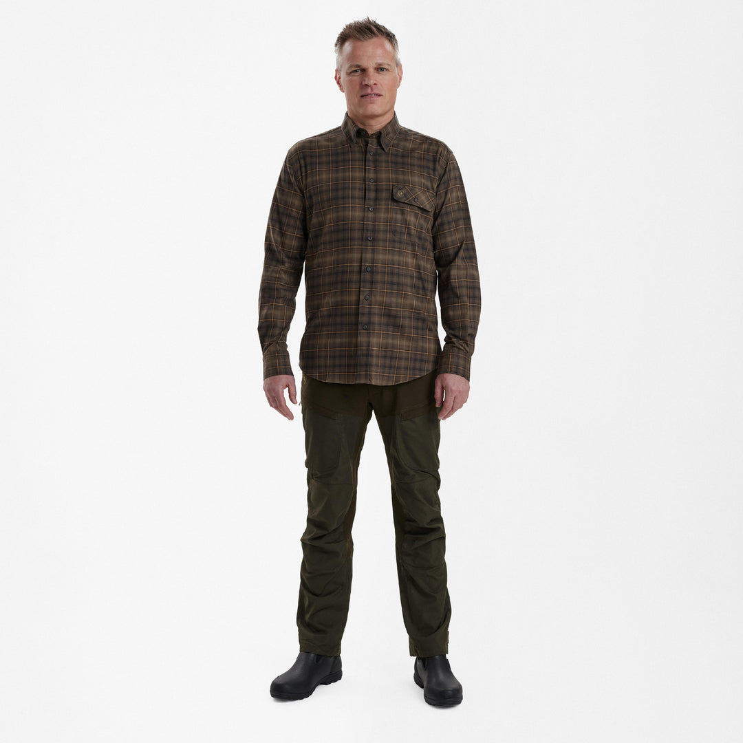 Deerhunter Eric Shirt Green Check 37/38