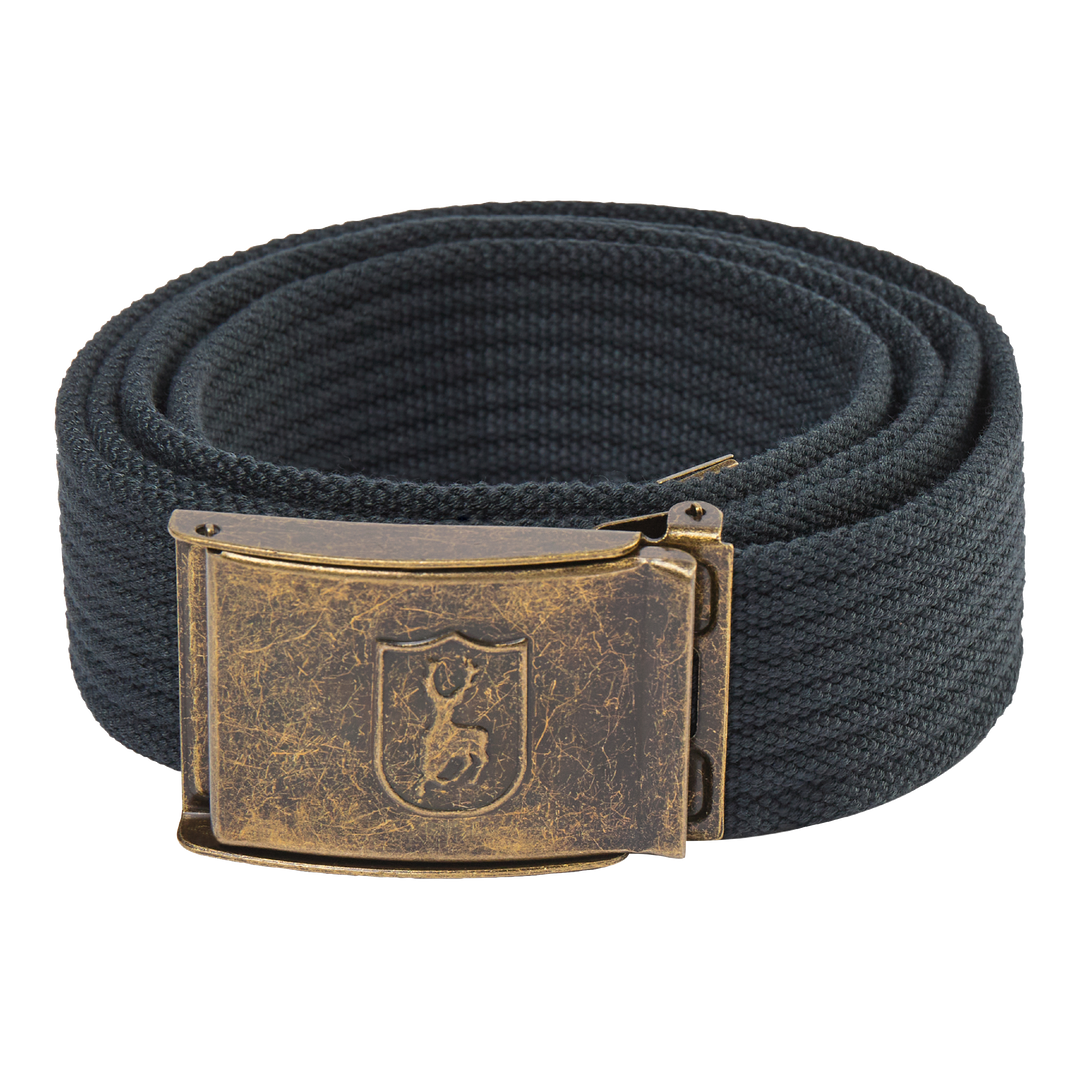 Deerhunter Canvas Belt Dark Anthracite 130 CM