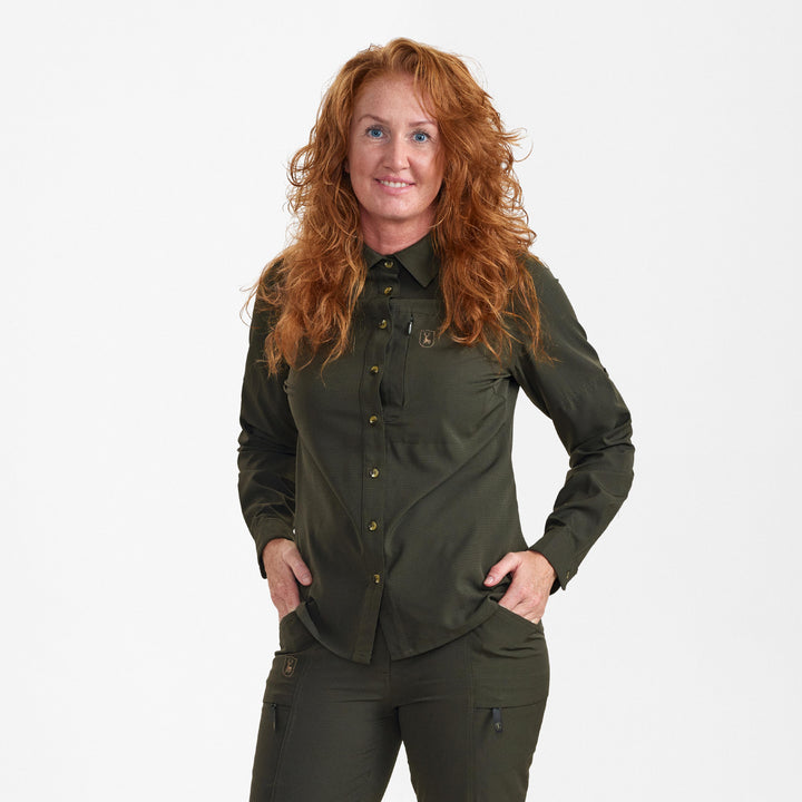 Deerhunter Lady Canopy Shirt Forest Green 36