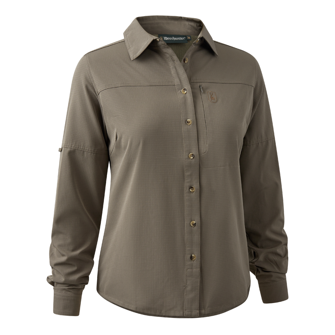 Deerhunter Lady Canopy Shirt Stone Grey 36