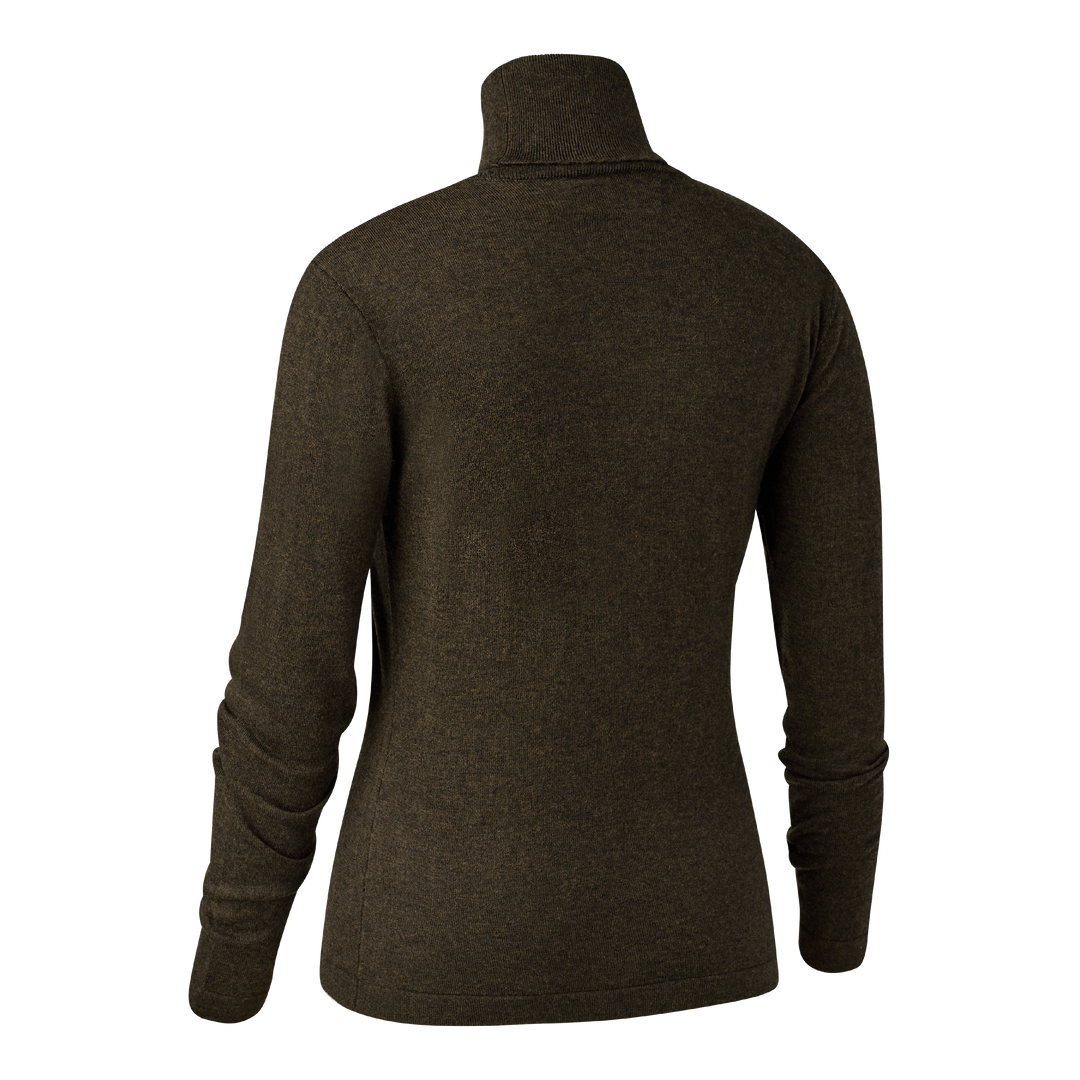 Deerhunter Lady Darlington Roll Neck Dark Elm 34