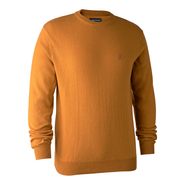 Deerhunter Kingston Knit with O-neck Golden Oak S