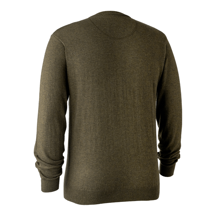 Deerhunter Kingston Knit with V-Neck Cypress 2XL