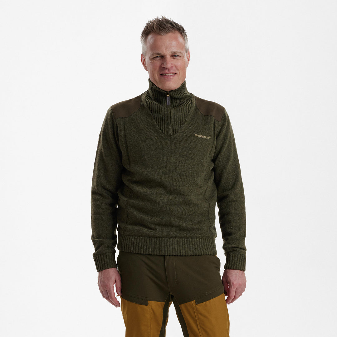 Deerhunter Carlisle Knit with StormlinerÂ® Green Melange 2XL