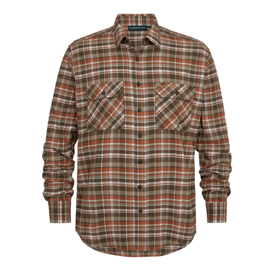 Deerhunter Andrew Shirt Orange Check 39/40