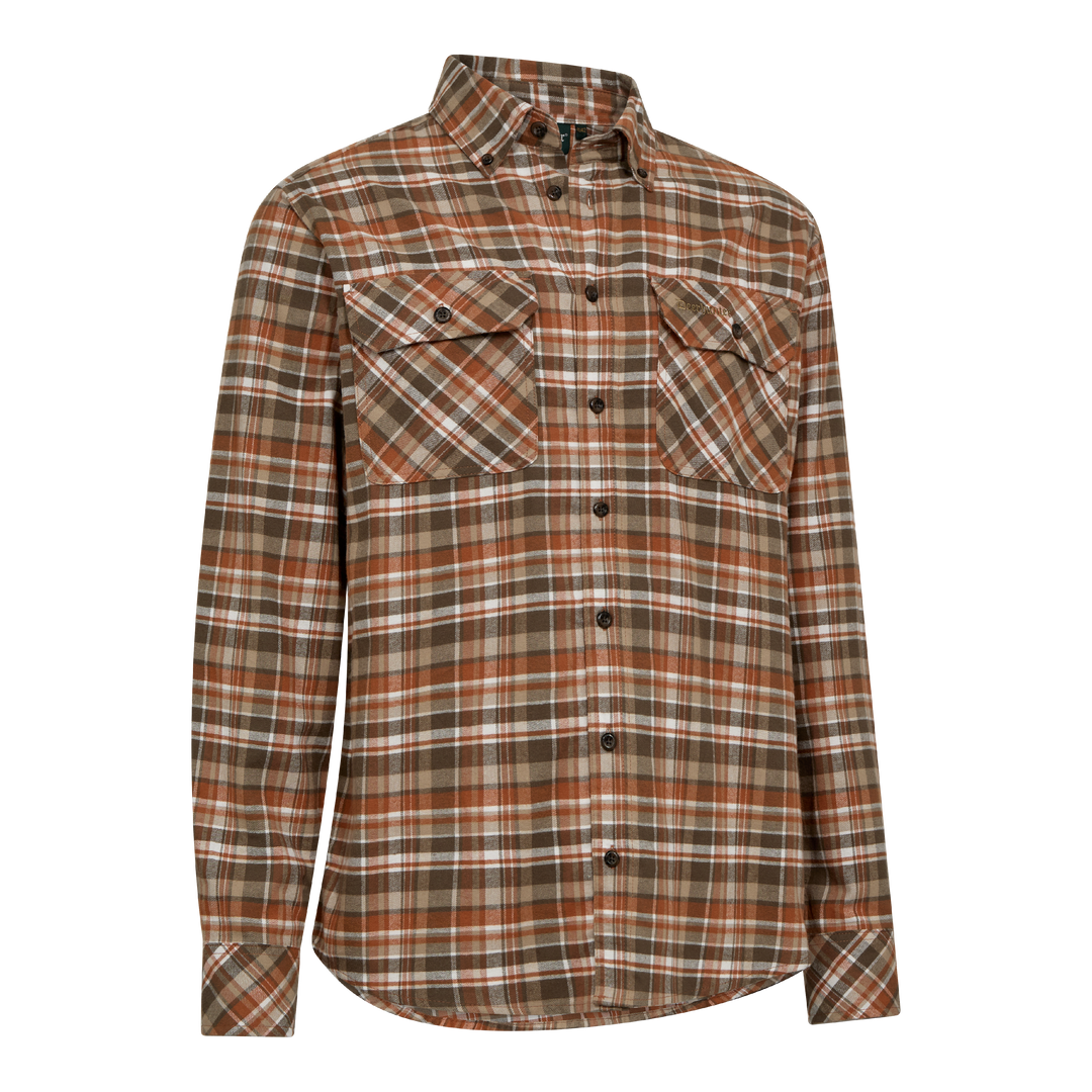 Deerhunter Andrew Shirt Orange Check 39/40