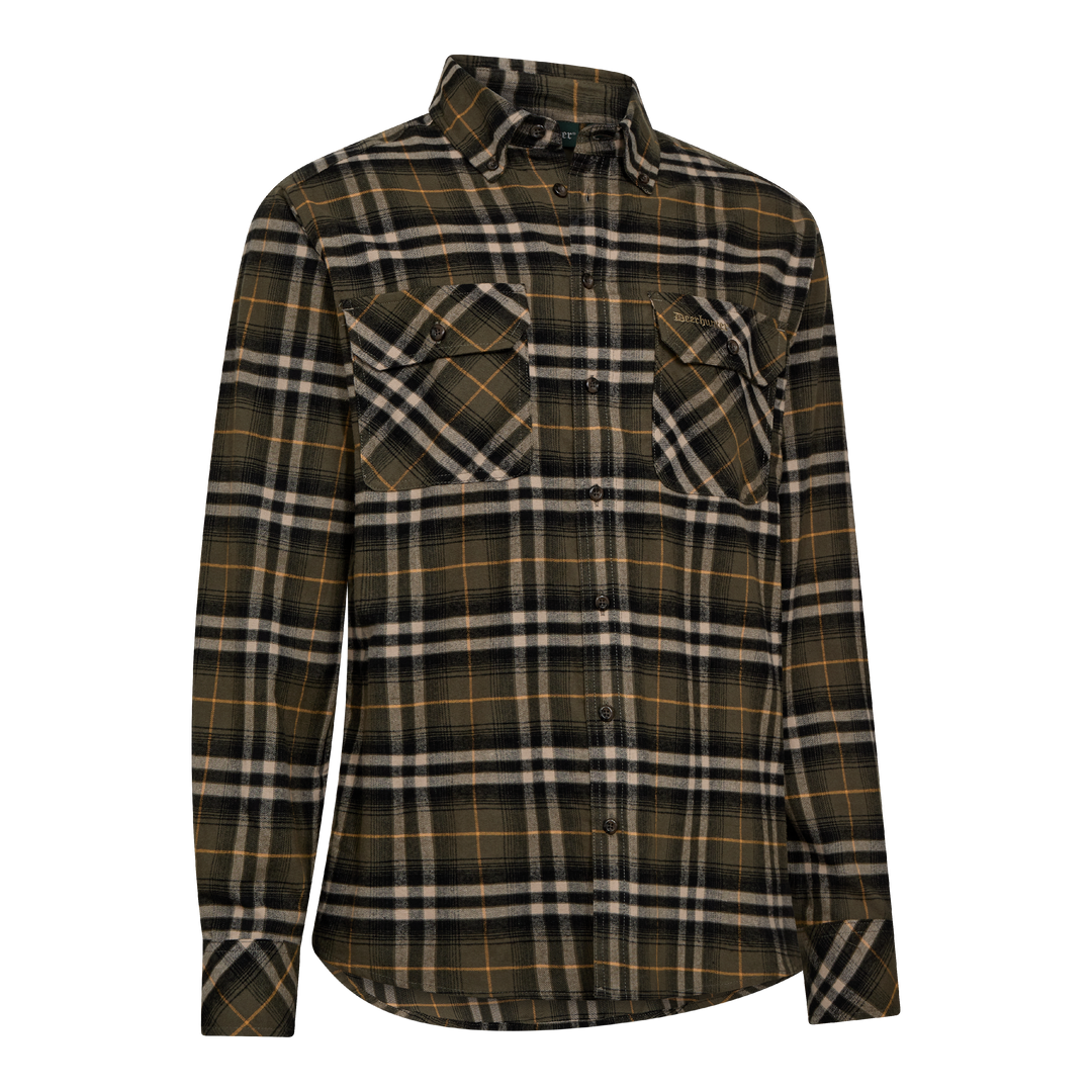 Deerhunter Carson Shirt Green Check 39/40