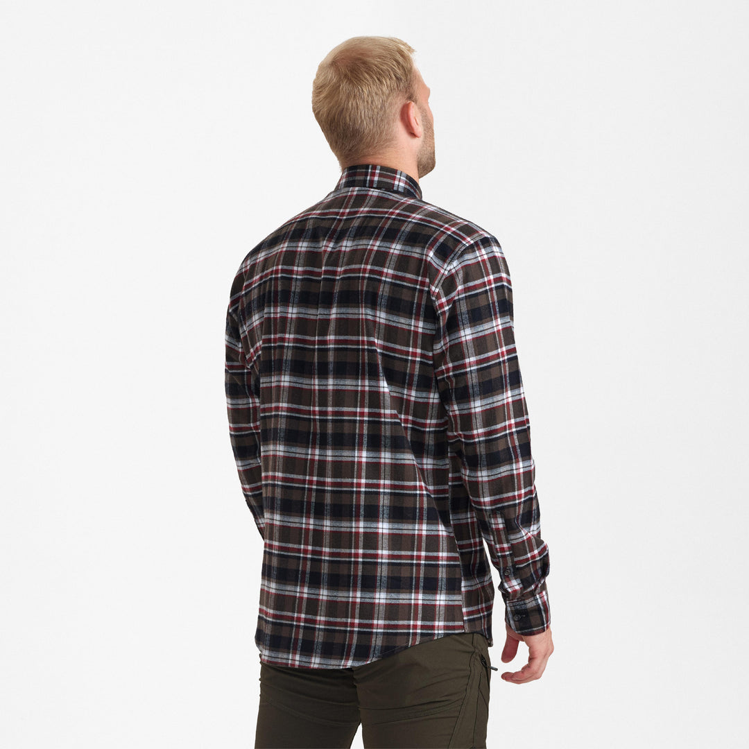 Deerhunter Nathan Shirt Brown Check 39/40