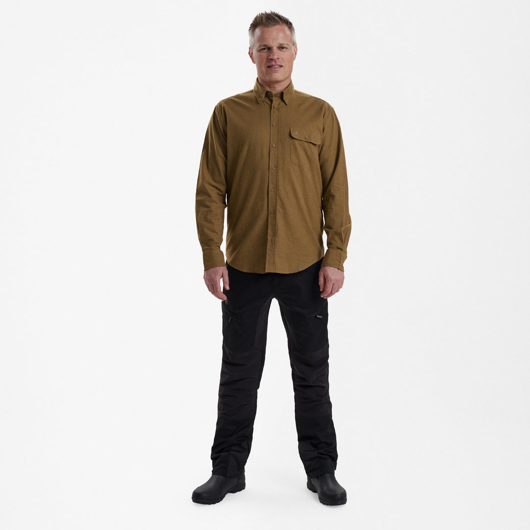 Deerhunter Liam Shirt Ocher Brown 39/40