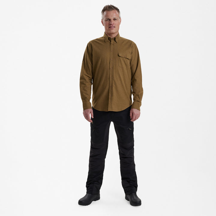 Deerhunter Liam Shirt Ocher Brown 39/40