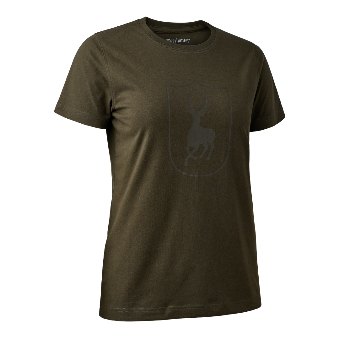 Deerhunter Lady Logo T-shirt Fallen Leaf 36