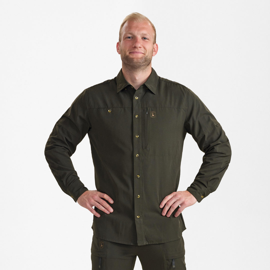 Deerhunter Canopy Shirt Forest Green 39/40